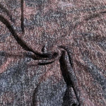 56" Charcoal Space Dye & Tie Dyed Rayon Acrylic Jersey Knit Fabric By the Yard - APC Fabrics