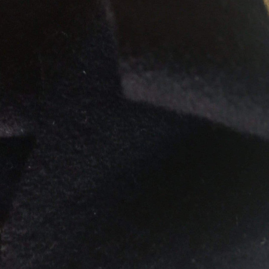 56" Dark Blue 100% Wool Heavy Woven Fabric By the Half Yard - APC Fabrics