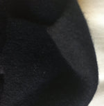 56" Dark Blue 100% Wool Heavy Woven Fabric By the Half Yard - APC Fabrics
