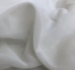 56" Optic White Nylon Spandex Blend Power Mesh Woven Fabric By the Yard - APC Fabrics