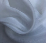 56" PFD White 100% Cotton Voile Woven Fabric By the Yard - APC Fabrics