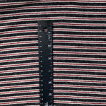 56" Rayon Spandex Stretch Blend Striped Print Hatchi Brushed Knit Fabric By Yard - APC Fabrics