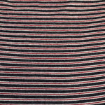 56" Rayon Spandex Stretch Blend Striped Print Hatchi Brushed Knit Fabric By Yard - APC Fabrics
