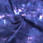 56" Tie Dye Striped Galaxy Stars 100% Cotton Jersey Knit Fabric - APC Fabrics