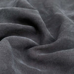 58" 100% Lyocell Tencel Gabardine Twill Dark Blue Woven Fabric By the Yard - APC Fabrics