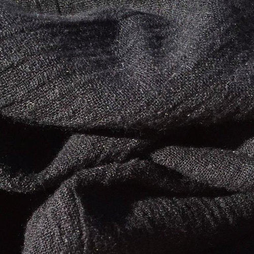 58" Black 100% Lyocell Tencel Crepon Gauze Light Woven Fabric By the Yard - APC Fabrics