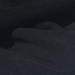 58" Black 100% Lyocell Tencel Gabardine Twill Bull Denim Woven Fabric By Yard - APC Fabrics