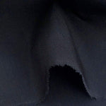 58" Black Shantung & Taffeta 100% Silk Woven Fabric By the Half-Yard - APC Fabrics