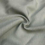 58" Cotton Lyocell Tencel Blend Striped Green & White Woven Fabric By the Yard - APC Fabrics