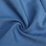 58" Cotton Lyocell Tencel Blend Striped Ocean Blue Woven Fabric By the Yard - APC Fabrics
