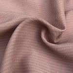 58" Cotton Lyocell Tencel Blend Striped Pink & White Woven Fabric By the Yard - APC Fabrics