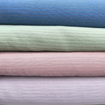 58" Cotton & Tencel Lyocell Blend Striped Multicolor Light Woven Fabric By the Yard - APC Fabrics
