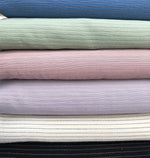 58" Cotton & Tencel Lyocell Blend Striped Multicolor Light Woven Fabric By the Yard - APC Fabrics