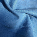 58" Denim Blue Cotton  Blend Heavy Woven Fabric By the Yard - APC Fabrics