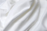 58" Optic White 100% Lyocell Tencel Faille Ghost Like-Gauze Woven Fabric By Yard - APC Fabrics
