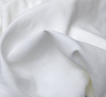 58" Optic White 100% Lyocell Tencel Faille Ghost Like-Gauze Woven Fabric By Yard - APC Fabrics