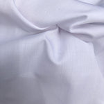 58" Optic White Shantung Silk Poly Blend Light Woven Fabric By the Yard - APC Fabrics