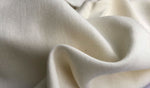 58" PFD Off White Merino Lyocell Tencel Wool Blend Woven Fabric By the Yard - APC Fabrics