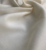58" PFD Off White Merino Lyocell Tencel Wool Blend Woven Fabric By the Yard - APC Fabrics