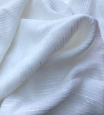 58" PFD White 100% Lyocell Tencel Blend Ripstop Woven Fabric By the Yard - APC Fabrics