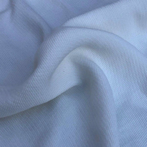 58" PFD White 100% Tencel Lyocell Faille Ghost Woven Fabric By the Yard - APC Fabrics