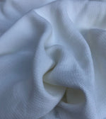 58" PFD White 100% Tencel Lyocell Faille Ghost Woven Fabric By the Yard - APC Fabrics