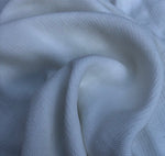 58" PFD White 100% Tencel Lyocell Faille Ghost Woven Fabric By the Yard - APC Fabrics