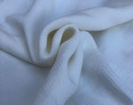 58" PFD White 100% Tencel Lyocell Faille Ghost Woven Fabric By the Yard - APC Fabrics