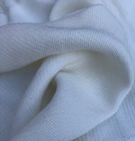58" PFD White 100% Tencel Lyocell Faille Ghost Woven Fabric By the Yard - APC Fabrics