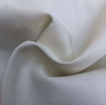58" PFD White Greige Goods 100% Rayon Faille Ghost Woven Fabric By the Yard - APC Fabrics