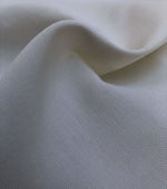 58" PFD White Greige Goods 100% Rayon Faille Ghost Woven Fabric By the Yard - APC Fabrics