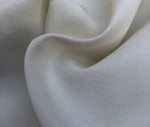 58" PFD White Greige Goods 100% Rayon Faille Ghost Woven Fabric By the Yard - APC Fabrics