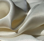 58" White 100% Lyocell Tencel Satin Light Weight Woven Fabric By the Yard - APC Fabrics