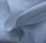 58" White 100% Organic Cotton Voile Woven Fabric By the Yard - APC Fabrics