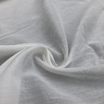 58" White 100% Supima Cotton Sheer & Light Woven Fabric By the Yard - APC Fabrics