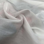 58" White 100% Supima Cotton Sheer & Light Woven Fabric By the Yard - APC Fabrics