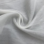 58" White 100% Supima Cotton Sheer & Light Woven Fabric By the Yard - APC Fabrics