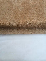 60" Brown Copper Gold Scale Upholstery Vinyl Heavy Weight Fabric By the Yard - APC Fabrics