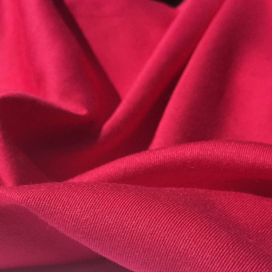 60" Hot Pink 100% Lyocell Tencel Gabardine Twill Woven Fabric By the Yard - APC Fabrics