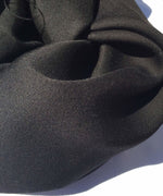 60" Jet Black 100% Lyocell Tencel Gabardine Twill Woven Fabric By the Yard - APC Fabrics
