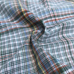 60" Multicolor Colorful Rainbow 100% Cotton Checkered Woven Fabric By the Yard - APC Fabrics