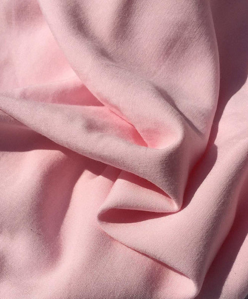 60" Pink 100% Cotton Twill WATER STAINED Woven Fabric By the Yard | APC Fabrics