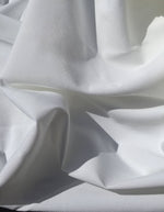 60" Solid White 100% Lyocell Tencel Bengaline Faille Light Woven Fabric By Yard - APC Fabrics