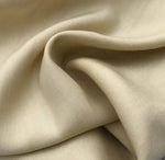 60" Straw Beige 100% Lyocell Tencel Gabardine Twill Medium Woven Fabric By Yard - APC Fabrics