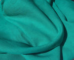 60" Teal Blue Lyocell Tencel Linen Blend Woven Fabric By the Yard - APC Fabrics