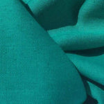 60" Teal Blue Lyocell Tencel Linen Blend Woven Fabric By the Yard - APC Fabrics