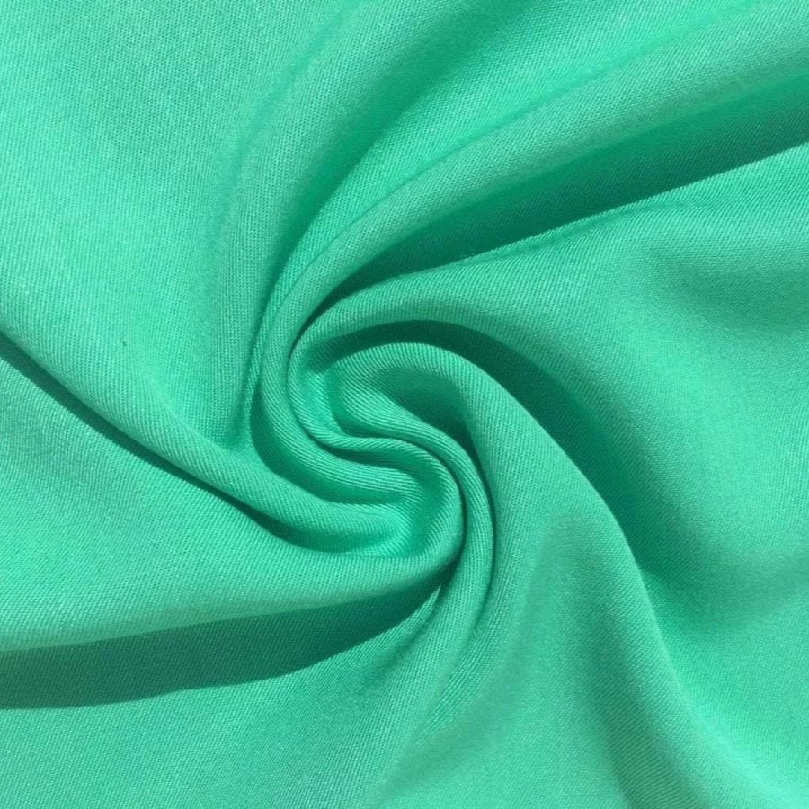 60" Turquoise Green 100% Lyocell Tencel Gabardine Twill Woven Fabric By the Yard - APC Fabrics
