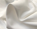 60" White 100% Organic Cotton Twill Woven Fabric By the Yard - APC Fabrics