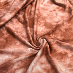 62" Brown & White Tie Dye Modal Stretch Blend Jersey Knit Fabric By the Yard - APC Fabrics
