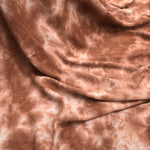 62" Brown & White Tie Dye Modal Stretch Blend Jersey Knit Fabric By the Yard - APC Fabrics